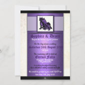 Soul Mates Dragon Wedding Invitations (Devant)