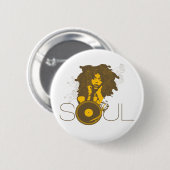 Soul Music Button (Voorkant /achterkant)