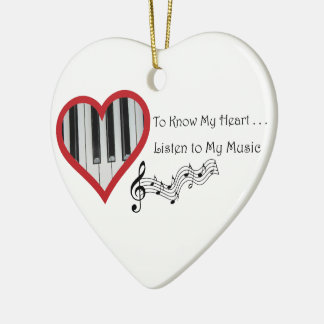 Soul Music Keramisch Ornament