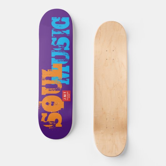 SOUL MUZIEK SKATEBOARDS / JMT SKATEBOARDS (Voorkant)