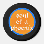 Soul of a Phoenix Magnet (Devant)
