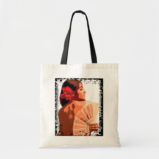 Soul of Flamenco Tote Bag (Voorkant)