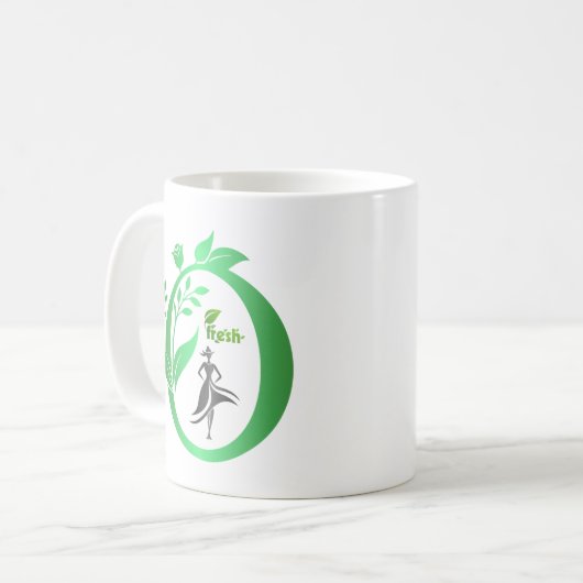 “Soul of Nature Mug | Man & Tree Design” (Devant gauche)