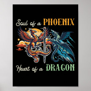Soul of Pcue SS Schattige Ssnix Heart Dragon Fanta Poster