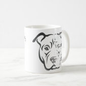 Soul Pitbull Amoureux des chiens Mug (Devant droit)
