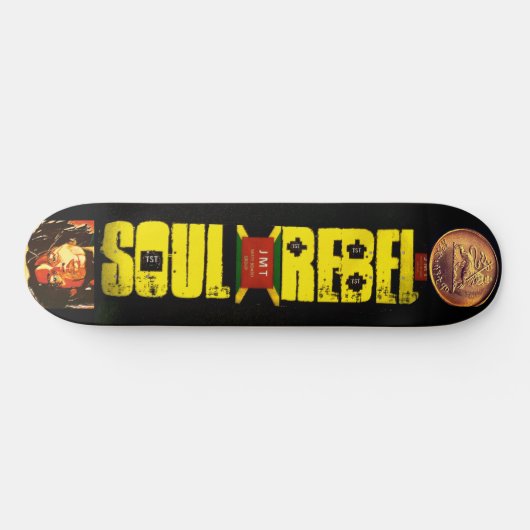 SOUL REBEL 8 1/4" Skateboard Deck (Horizontaal)