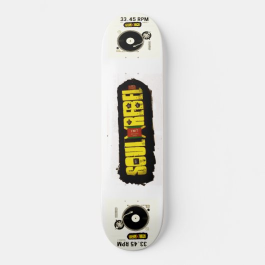 SOUL REBEL JMT 8 1/4" Skateboard Deck (Voorkant)