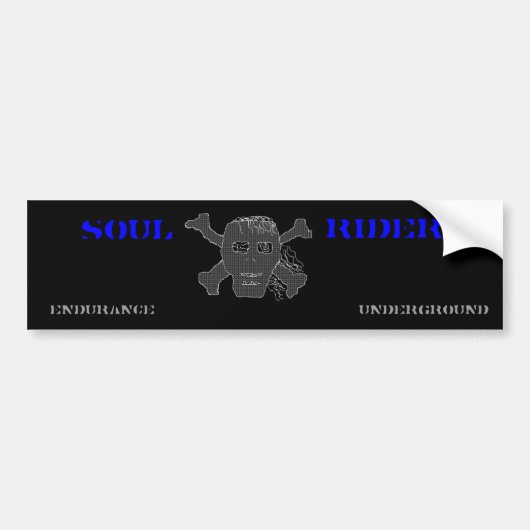 Soul Rider Bumpersticker (Voorkant)