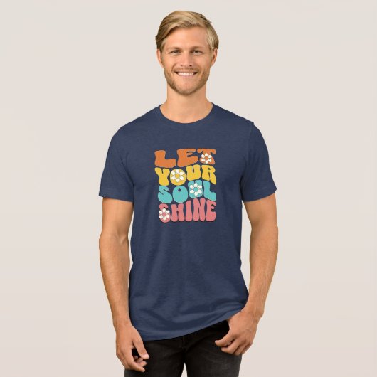 Soul Shine Tri-Blend Shirt (Voorkant volledig)