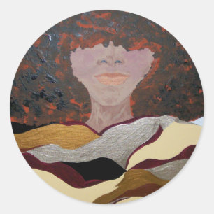 Soul Sista van Kenya Verrett Ronde Sticker