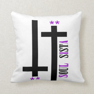 Soul Sister Double Cross Sierkussen