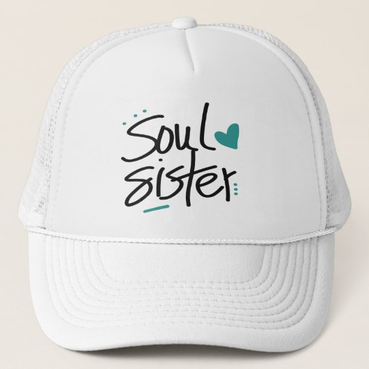 Soul Sister Trucker Hat Trucker Pet (Voorkant)