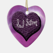 Soul Sisters Keramisch Ornament (Rechts)