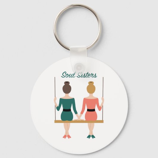 Soul Sisters Sleutelhanger (Voorkant)