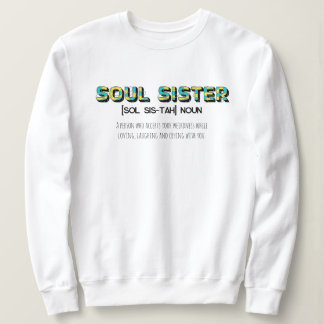Soul soeur Sweatshirt pour les cadeaux de soeur