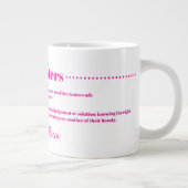 Soul Soeurs Best Friend BFF Giant Coffee Mug (Droite)