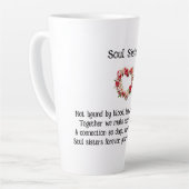 Soul Soeurs Meilleurs Amis Café / Latte Mug (Angle gauche)