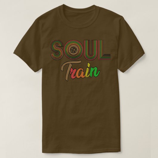 Soul Train  Retro Style T-shirt (Design voorkant)