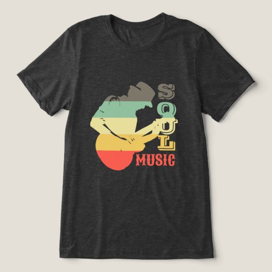 Soul Tri-Blend Shirt (Design voorkant)