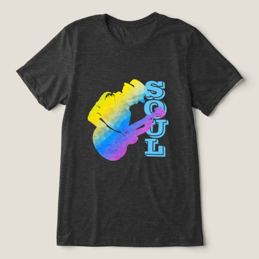 Soul Tri-Blend Shirt (Design voorkant)