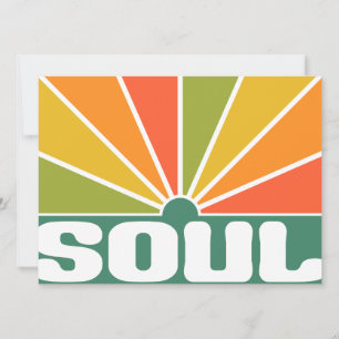 SOUL-uitnodiging, pas aan Kaart