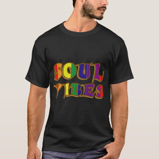 SOUL VIBES T-SHIRT (Voorkant)