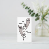 soul visitekaartje (Staand voorkant)