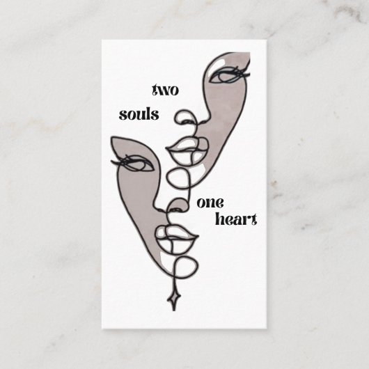 soul visitekaartje (Voorkant)