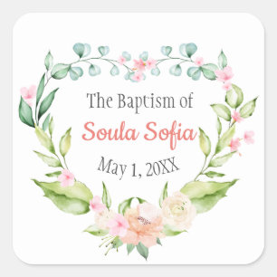 Soula Baptism Sticker