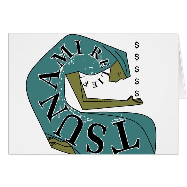 SOULAGEMENT DU TSUNAMI ! $ (Devant horizontal)