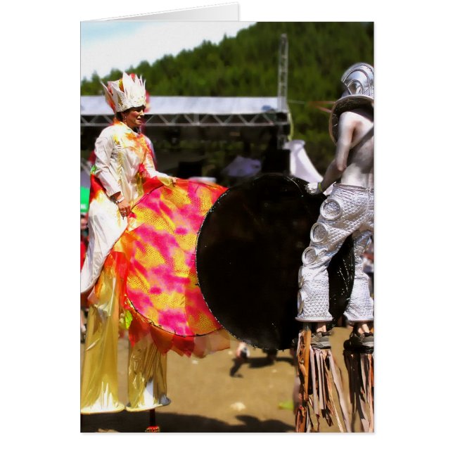 Soulclipse Festival: Kaart uitvoerders (Voorkant)