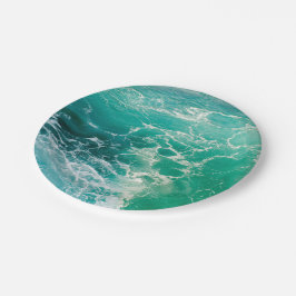 Soulde van het Zee 2 Papieren Bordje