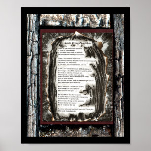 Soulds die overal naartoe gaan poster