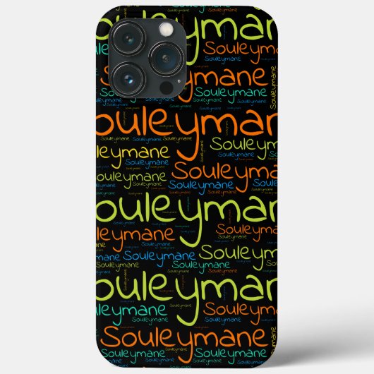 Souleymane Case-Mate iPhone Case (Achterkant)