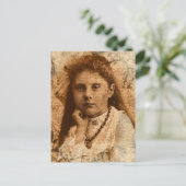 Soulful Eyes Digital Art Briefkaart (Staand voorkant)