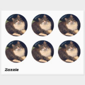 Soulful Siberische kat Stickers (Vel)