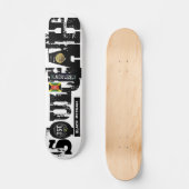 SOULJAH Skateboard, 7¾" deck Skateboard (Voorkant)