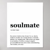 Soulmate Definition Print (Voorkant)