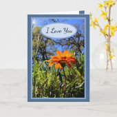 Soulmate Love Jubileum Kaart (Gele Bloem)