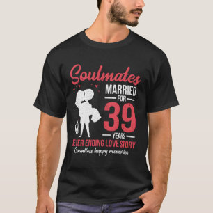 Soulmate trouwde 39 jaar lang met Never Ending Lov T-shirt
