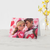 Soulmate vond Kaart van Valentijns (Gele Bloem)