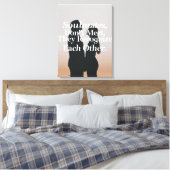 Soulmates Inspirerend liefde Quote Print (Insitu (Slaapkamer))
