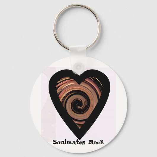 ("Soulmates Rock"* Sleutelhanger (Voorkant)