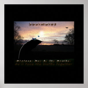 "Soulmates Stormy Weather Poster"* Poster