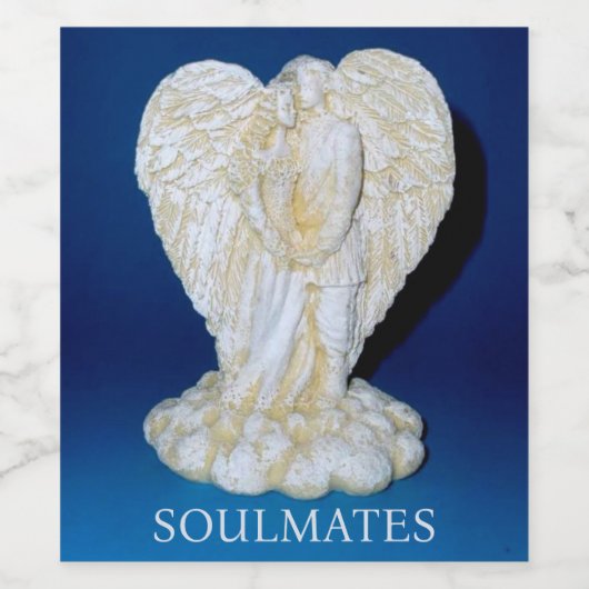 SOULMATES - Wijnlabel Wijn Etiket (Enkel label)