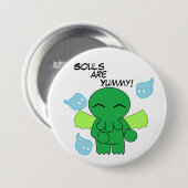 Souls is Yummy! Ronde Button 7,6 Cm (Voorkant /achterkant)