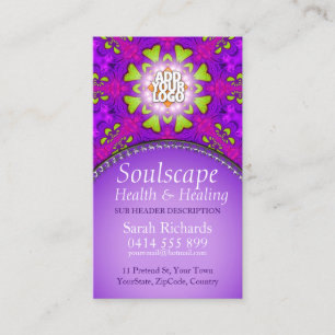 Soulscape Health & Healing New age Visitekaartje