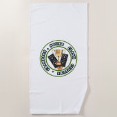 SOUND CLASH- Serviette de plage (Devant)