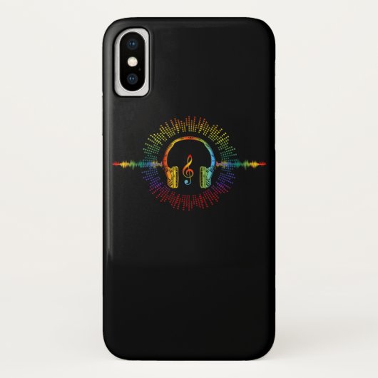 Sound Engineer Audio Wave Audio Engineer Muziek Case-Mate iPhone Case (Achterkant)