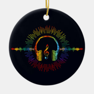Sound Engineer Audio Wave Audio Engineer Muziek Keramisch Ornament